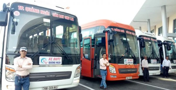 Đi du lịch Chu Lai tự túc bằng xe khách