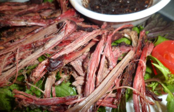 Thịt trâu gác bếp Sapa - Đặc sản du lịch Sapa