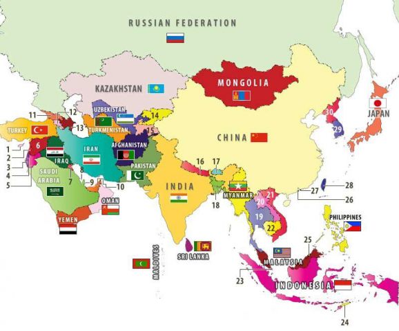 Nước Malaysia thuộc châu nào