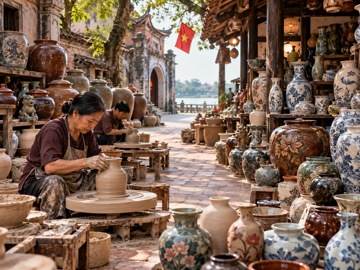 Làng gốm Bát Tràng