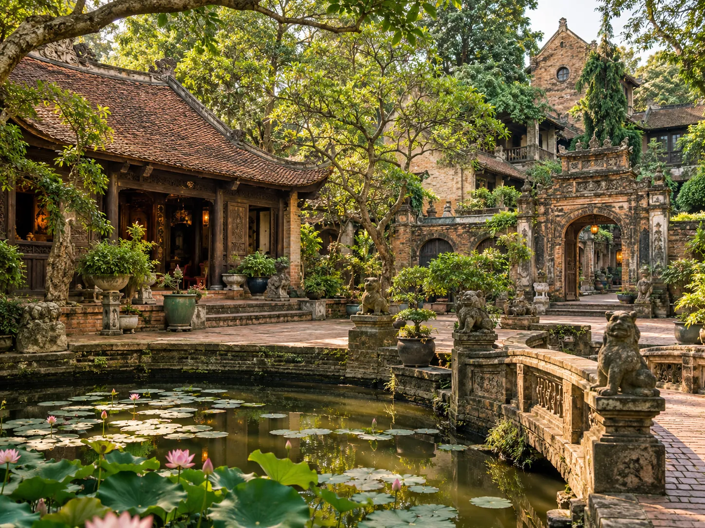 Vẻ đẹp cổ xưa của Việt Phủ Thành Chương