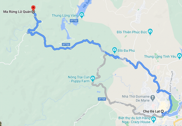 Đường đi Ma Rừng Lữ Quán