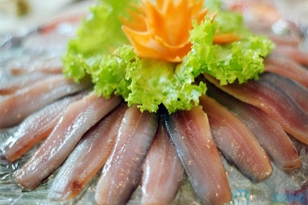 Gỏi cá trích đặc sản Kiên Giang