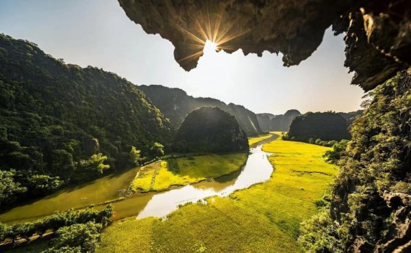 Tràng An Ninh Bình mùa lúa chín