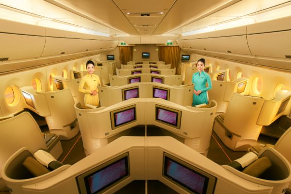 Khoang thương gia Vietnam Airlines