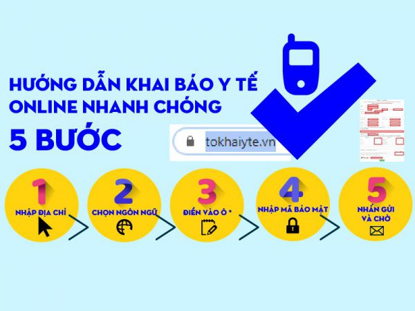 Khai báo y tế online HCM đến và đi