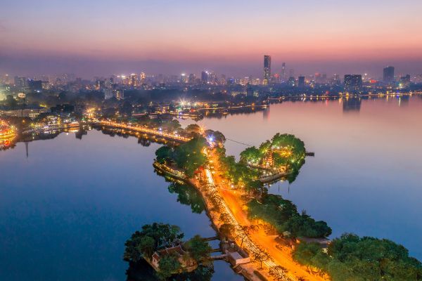Đặt vé máy bay Đà Nẵng Hà Nội thăm quan Hồ Tây