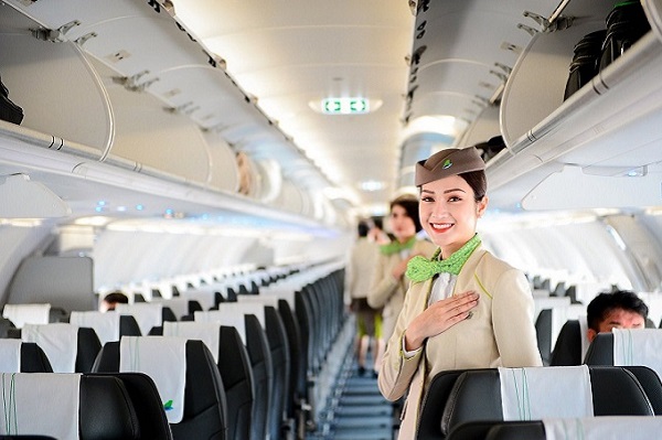 Bamboo Airways cũng phục vụ xe lăn trên mỗi chuyến bay