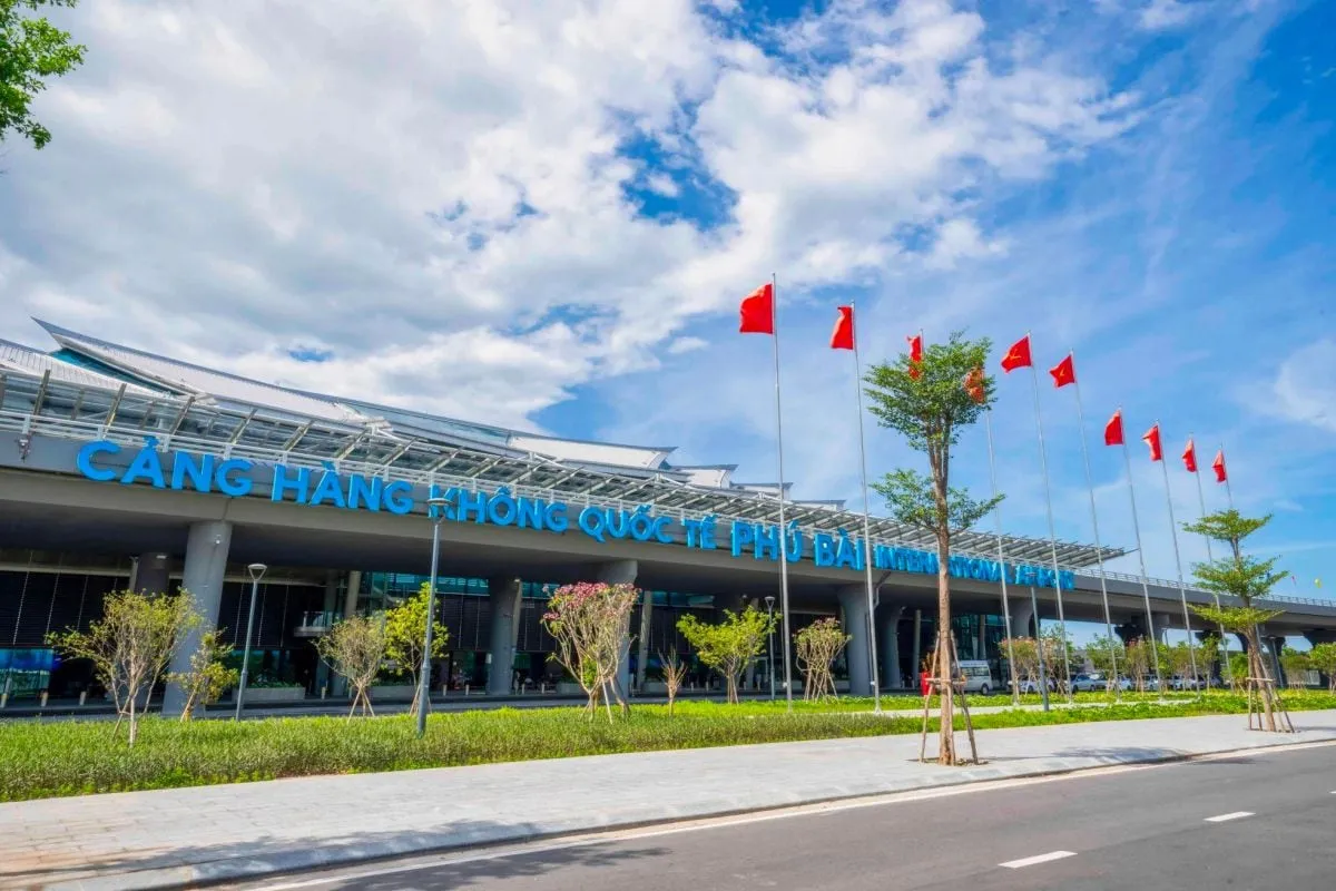 Sân bay quốc tế Phú Bài với quy mô ngày càng được nâng cấp