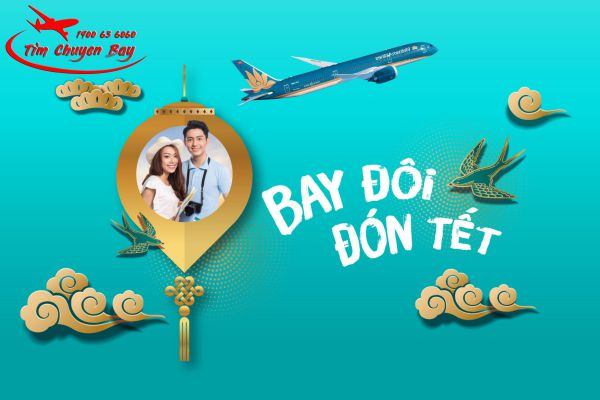 Vietnam Airlines khuyến mãi vé máy bay Tết