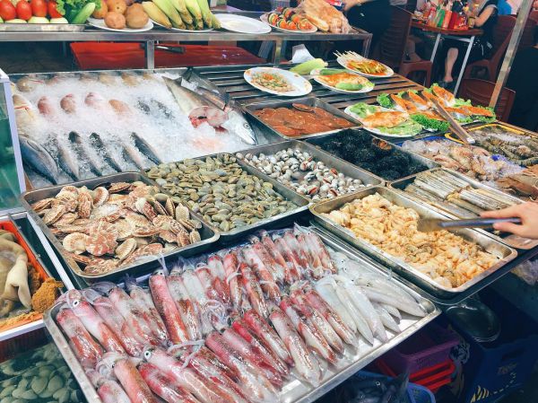 Hải sản chợ Dương Đông