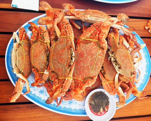 Ghẹ Hàm Ninh - món ngon không thể bỏ qua khi đến Phú Quốc