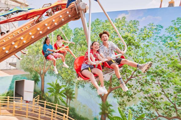 Thỏa sức vui chơi tại VinWonders Phú Quốc với vô số trò chơi mạo hiểm