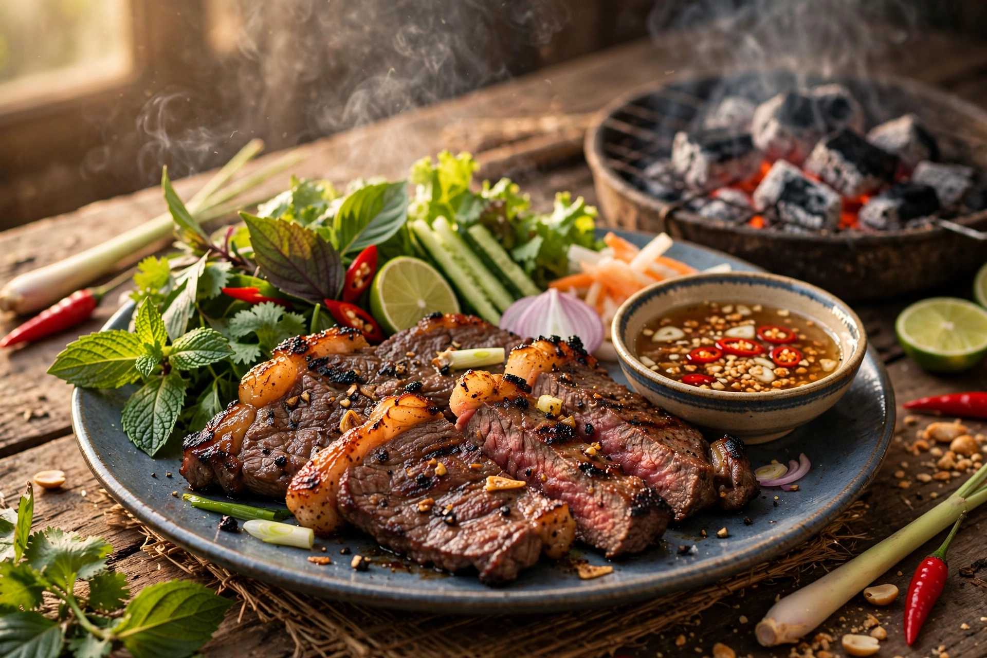 Bò nướng Lạc Cảnh