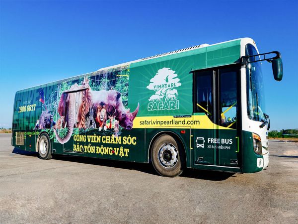 Xe bus từ sân bay đi VinWonders Phú Quốc