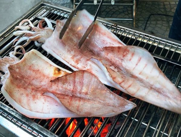 Mực một nắng Côn Đảo rất ngon