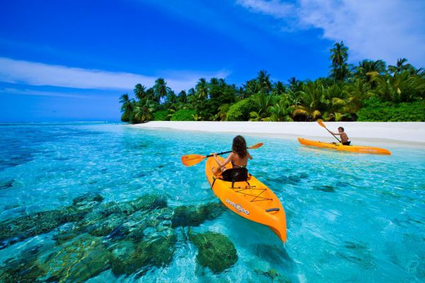 Trải nghiệm chèo thuyền Kayak tại Bãi Sao