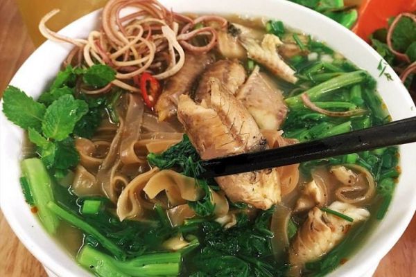 Bánh đa cá rô - Món ăn dân dã mà nức lòng thực khách
