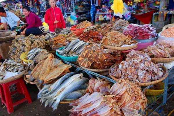 Đồ khô chợ Côn Đảo