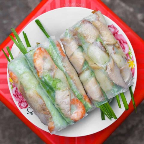 Món gỏi cuốn tôm thịt vừa ngon lại vừa dễ làm