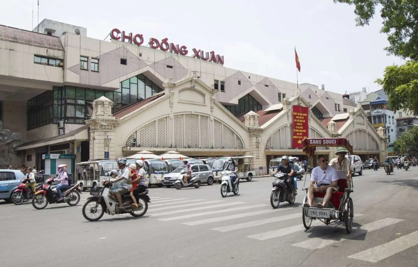 Chợ Đồng Xuân Hà Nội 