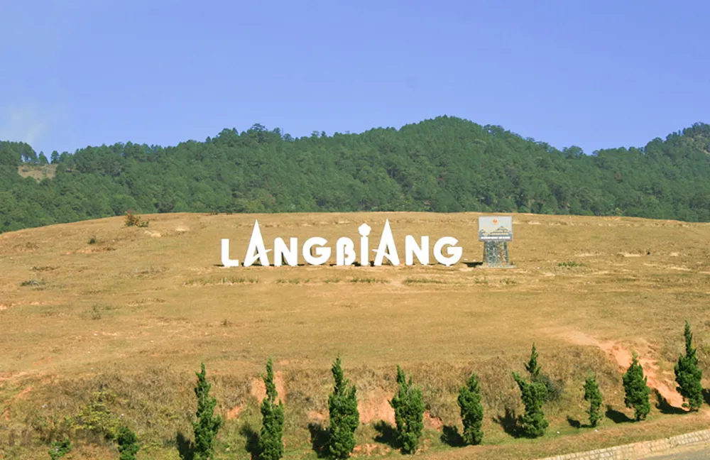 Đỉnh Lang Biang là điểm check in của nhiều du khách trẻ
