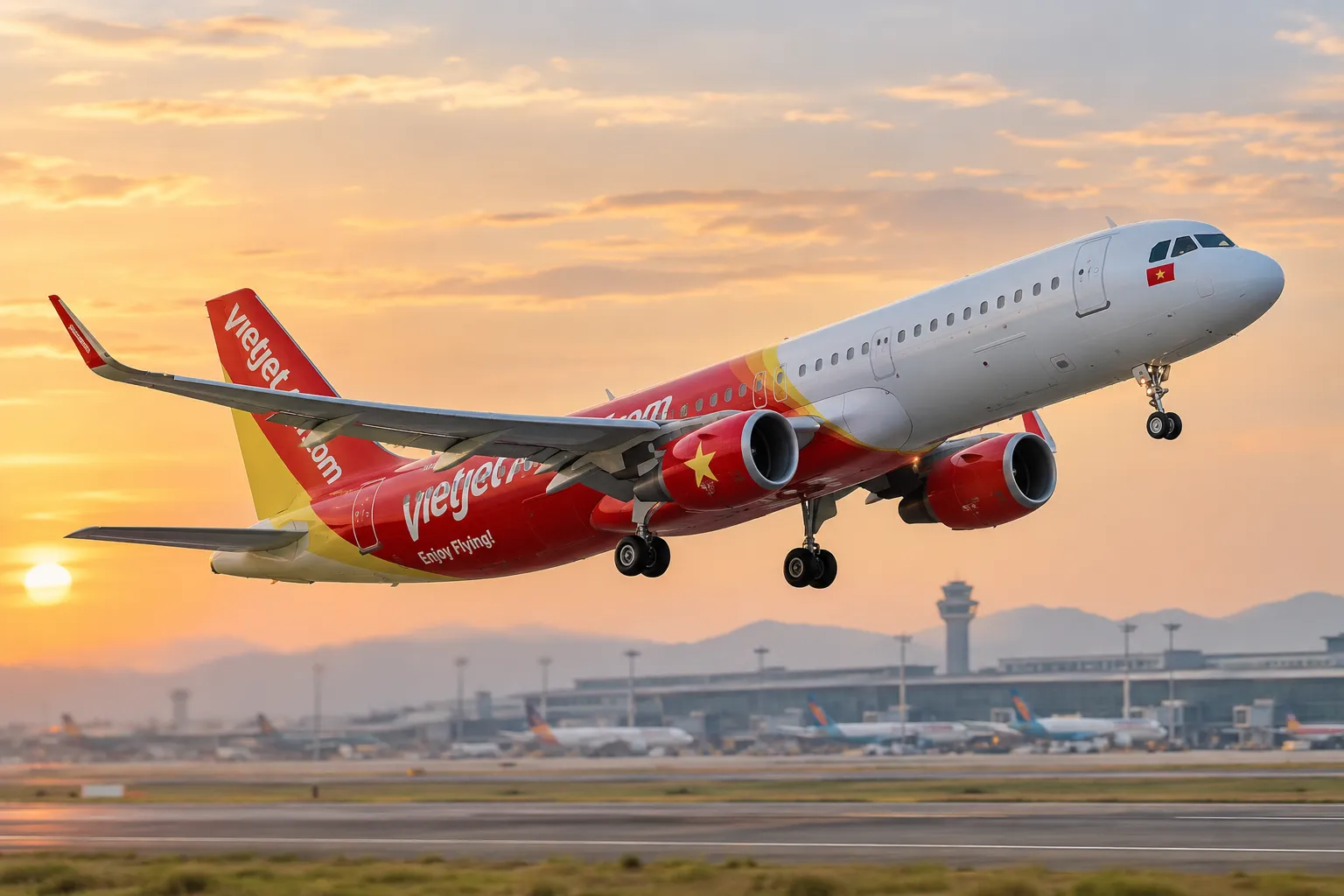 Vé máy bay VietjetAir khuyến mãi 0 đồng lúc 12 trưa
