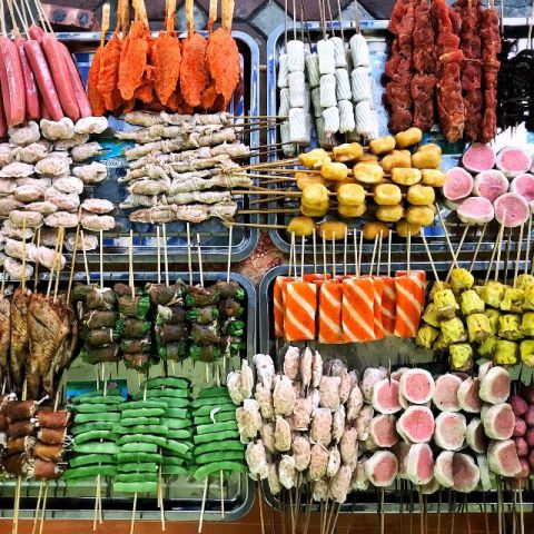 Thời tiết lạnh mà thưởng thức đồ nướng nóng hổi quả thật rất tuyệt
