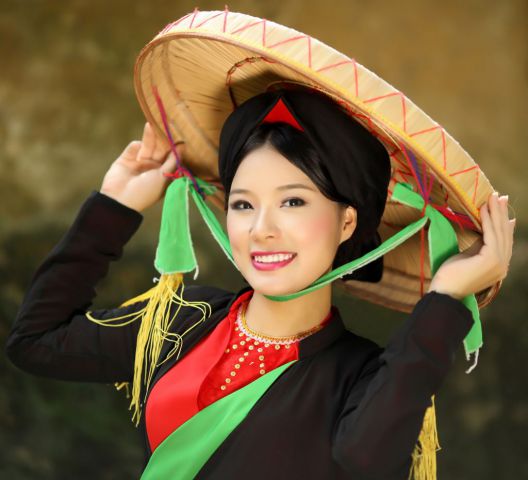 Trang phục của liền chị Quan họ