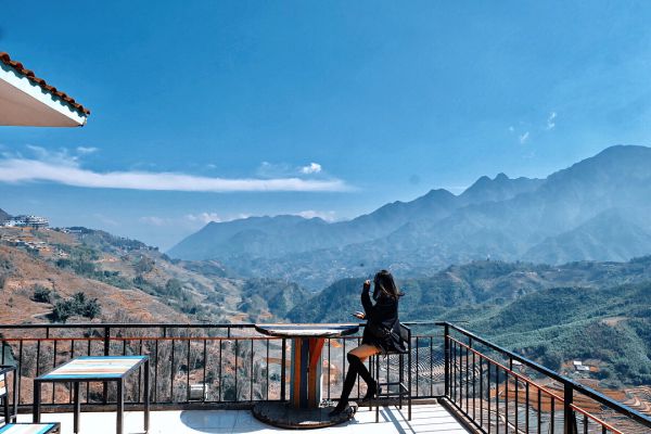 Không gian của The Haven Sapa Campsite được thiết kế rất đẹp