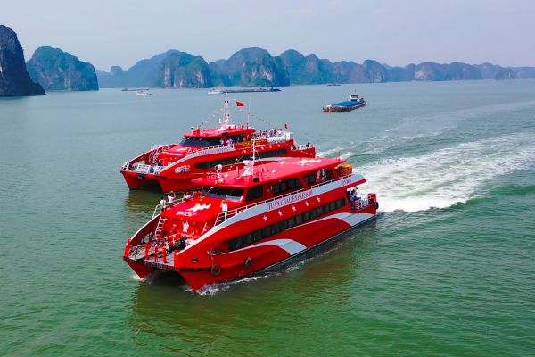 Tàu cao tốc đi Cô Tô