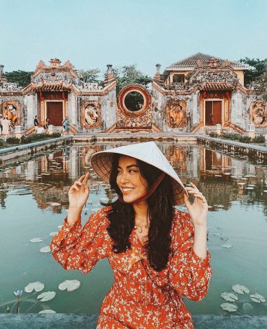 Điểm check-in sống ảo ở Hội An - Chùa Tam Quan Bà Mụ (Ảnh: sưu tầm)