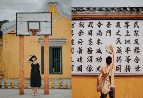 Địa điểm sống ảo ở Hội An được săn lùng nhiều nhất - Sân bóng rổ Lễ Nghĩa