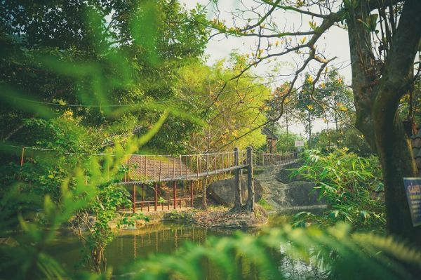 Cảnh đẹp thiên nhiên ở Khu du lịch suối Hoa giúp bạn có những giây phút thư giãn tuyệt vời (Nguồn ảnh: Sưu tầm)
