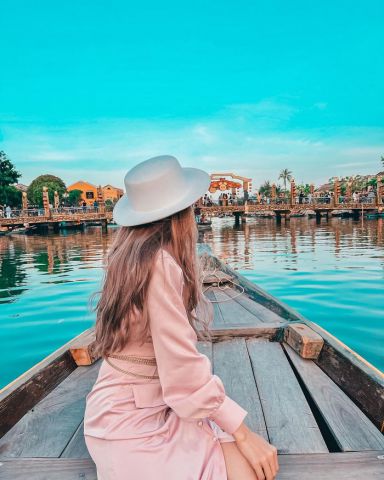 Điểm check-in sống ảo ở Hội An - Sông Hoài