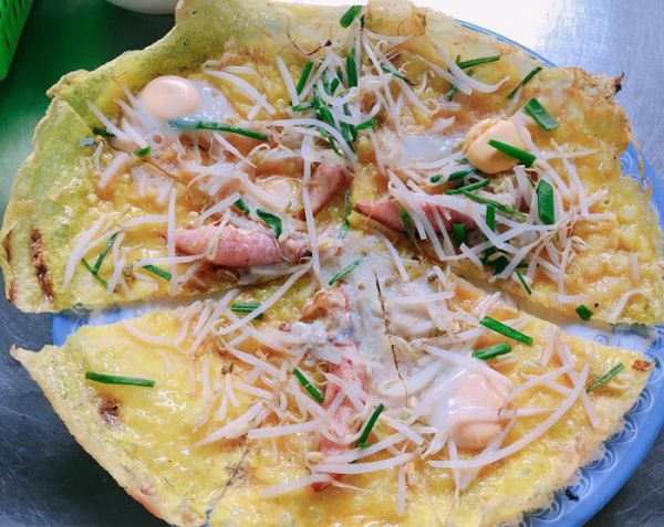 Bánh xèo tuy bình dân nhưng cực kì ngon miệng