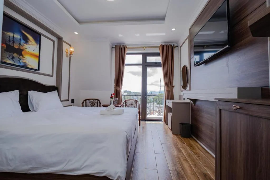 Phòng nghỉ của mình tại Win Hotel Đà Lạt