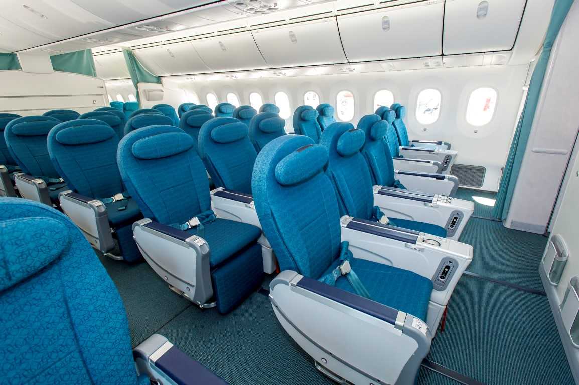 Khoang vé phổ thông của Vietnam Airlines
