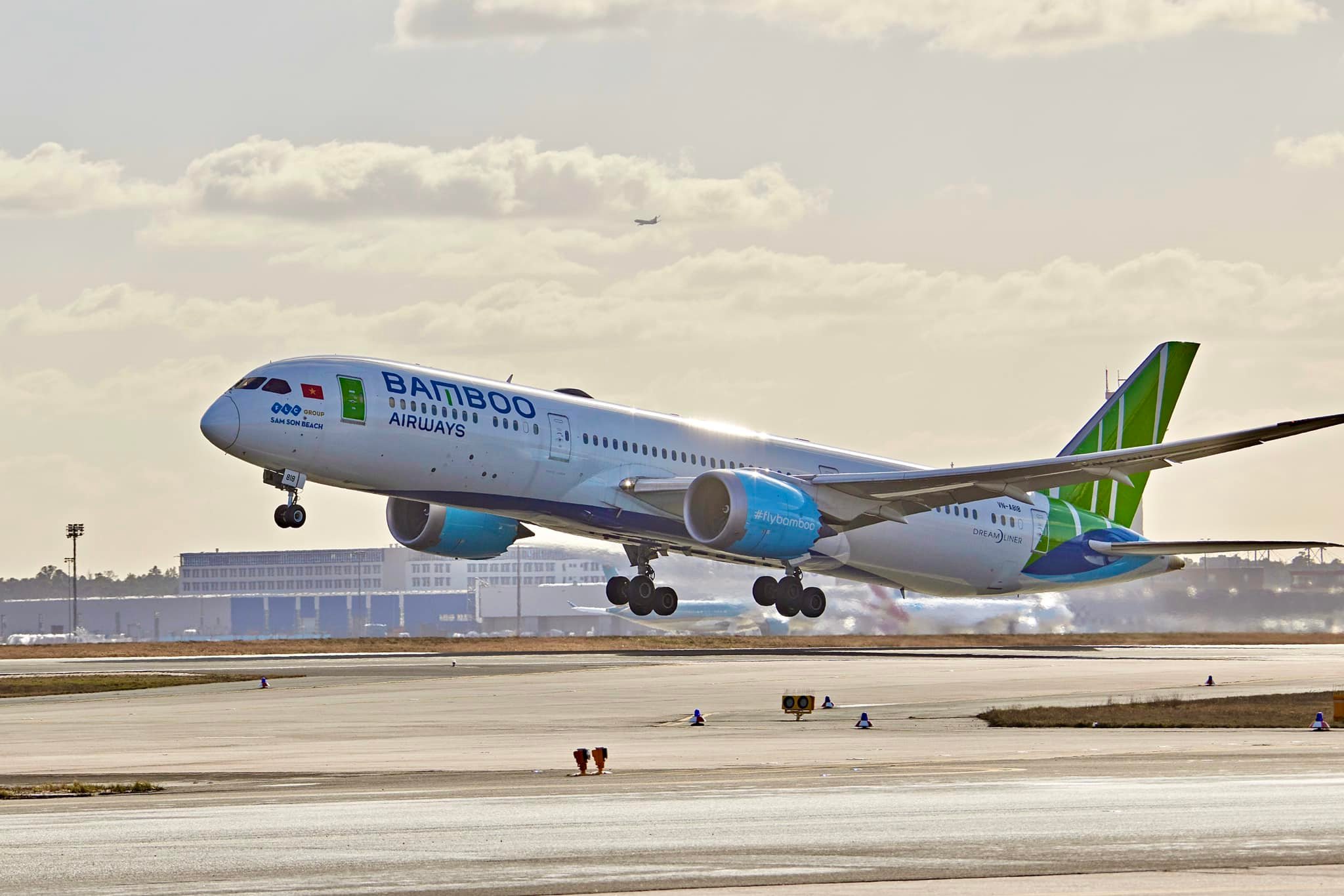 Tàu bay của hãng hàng không Bamboo Airways
