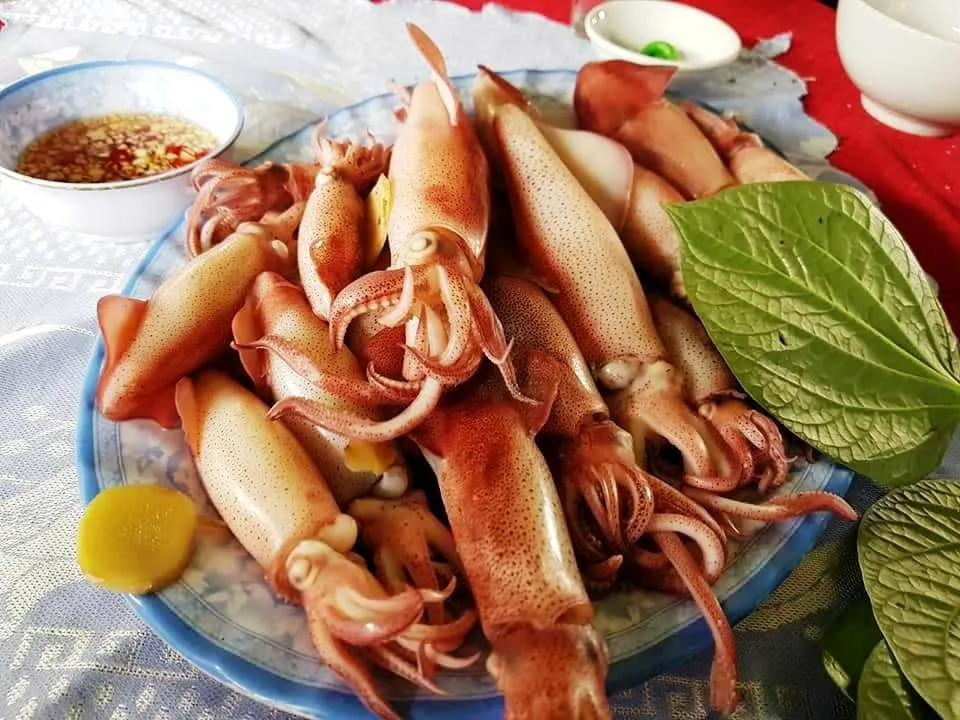 Mực nhảy - Đặc sản Cửa Lò không nên bỏ qua