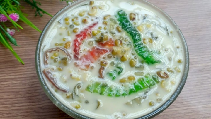 Chè đậu xanh nước dừa