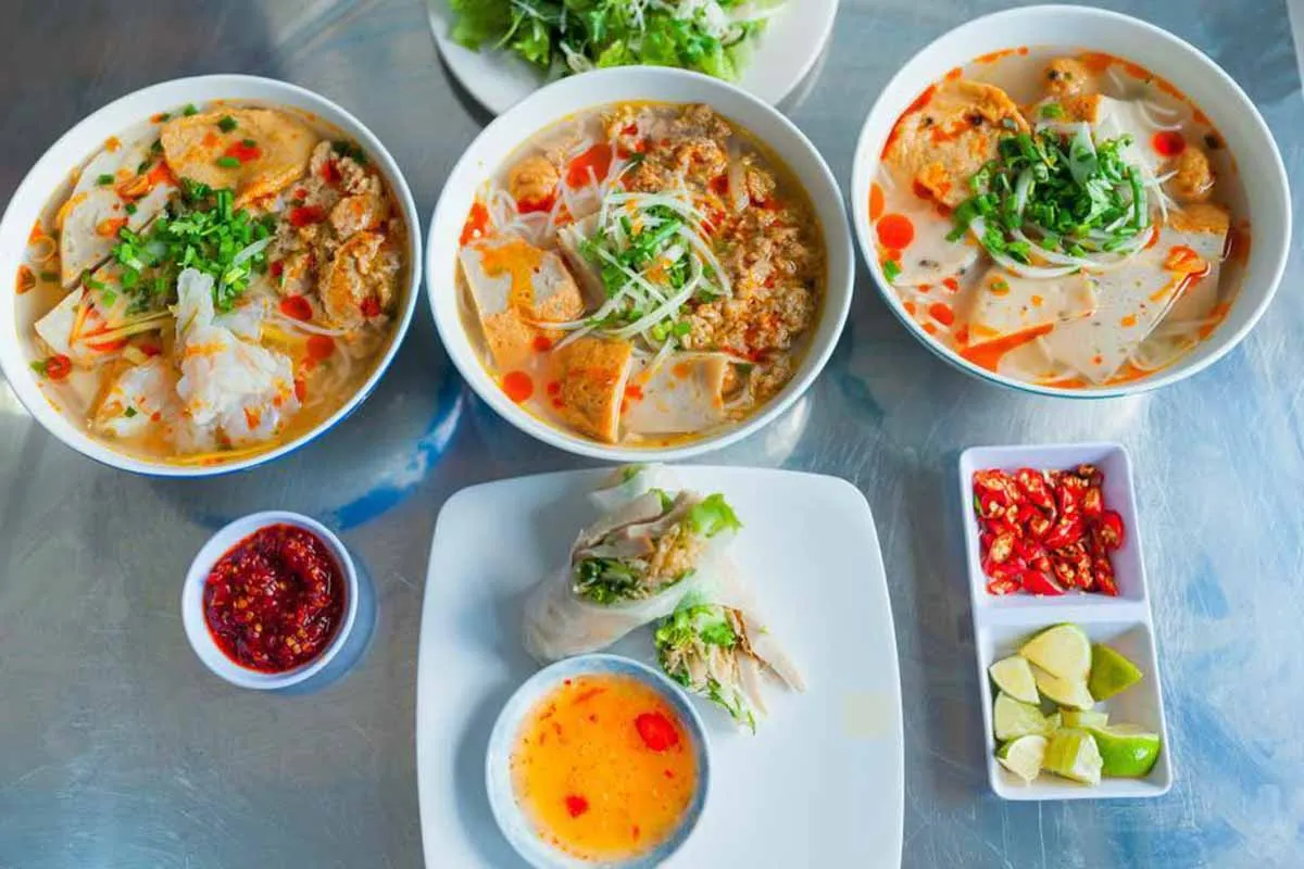 Bún chả cá - đặc sản nổi tiếng không thể bỏ qua đến Quy Nhơn