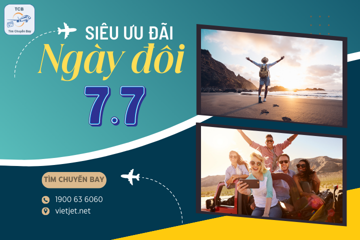 Siêu ưu đãi ngày đôi 7/7 vé bay chỉ từ 47K cùng Bamboo Airways