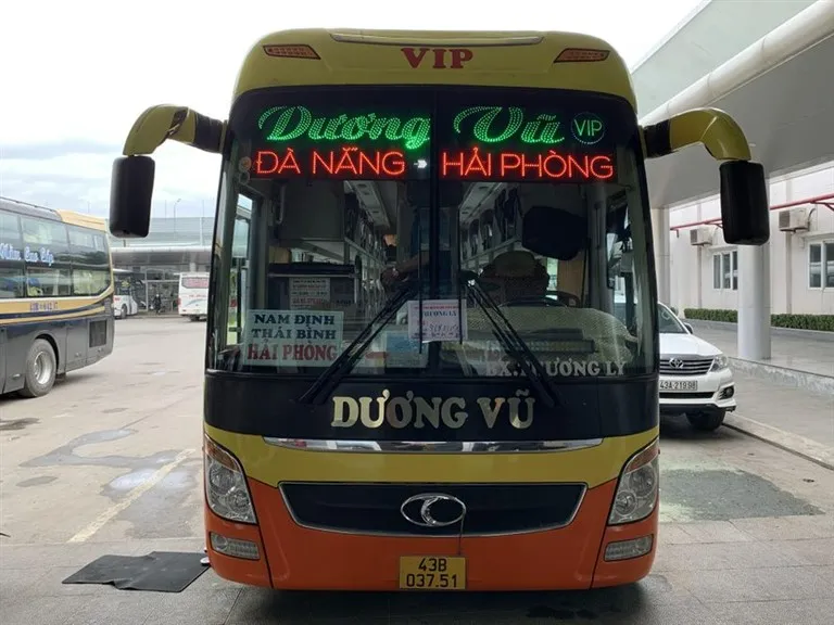 Xe khách Hải Phòng Đà Nẵng