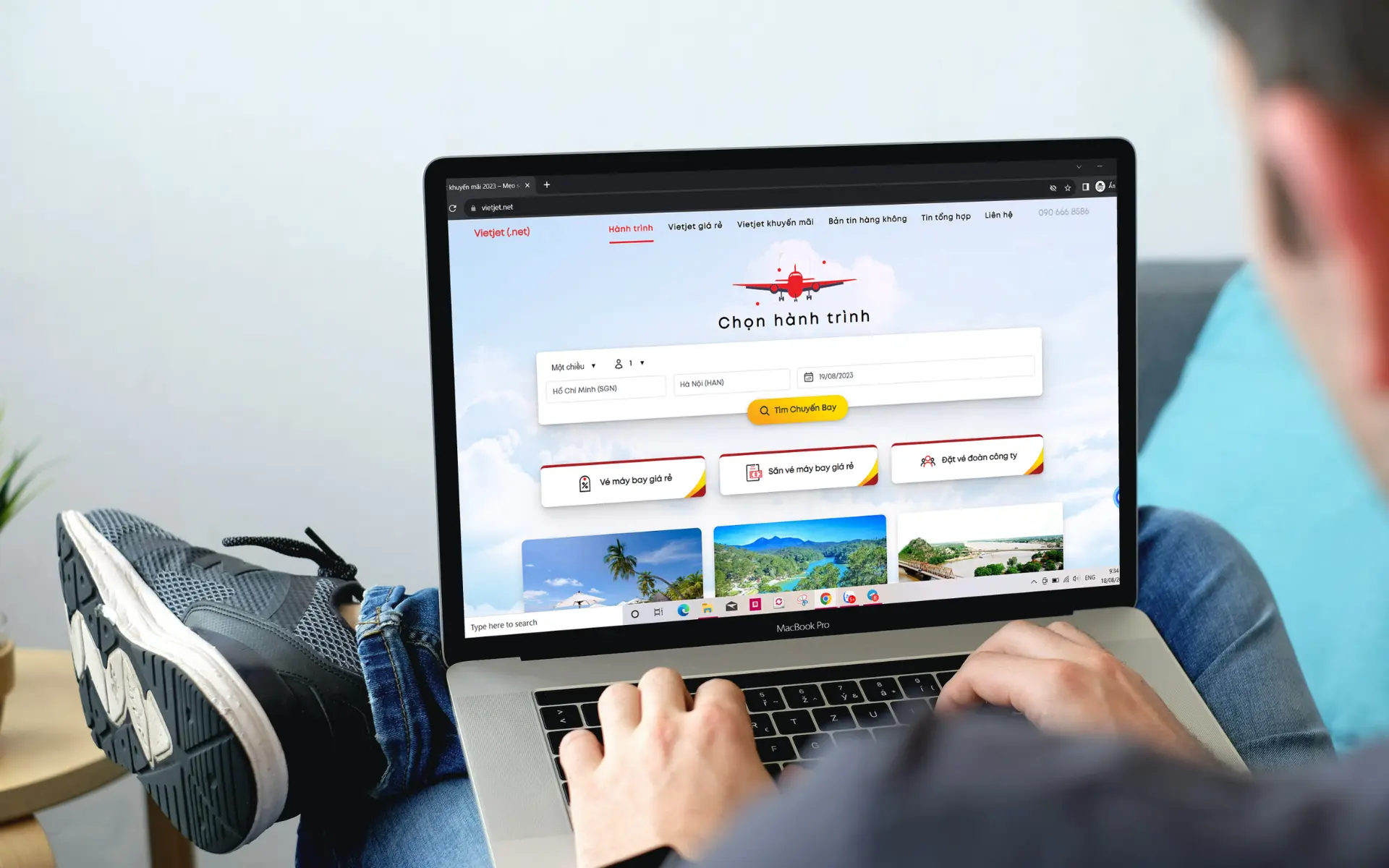 Săn vé máy bay Chu Lai đi Sài Gòn giá rẻ