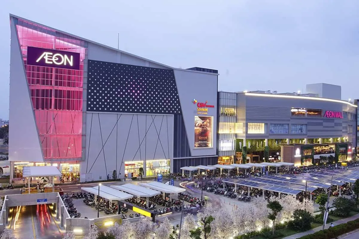 Trải nghiệm vui chơi, mua sắm tại Aeon Mall
