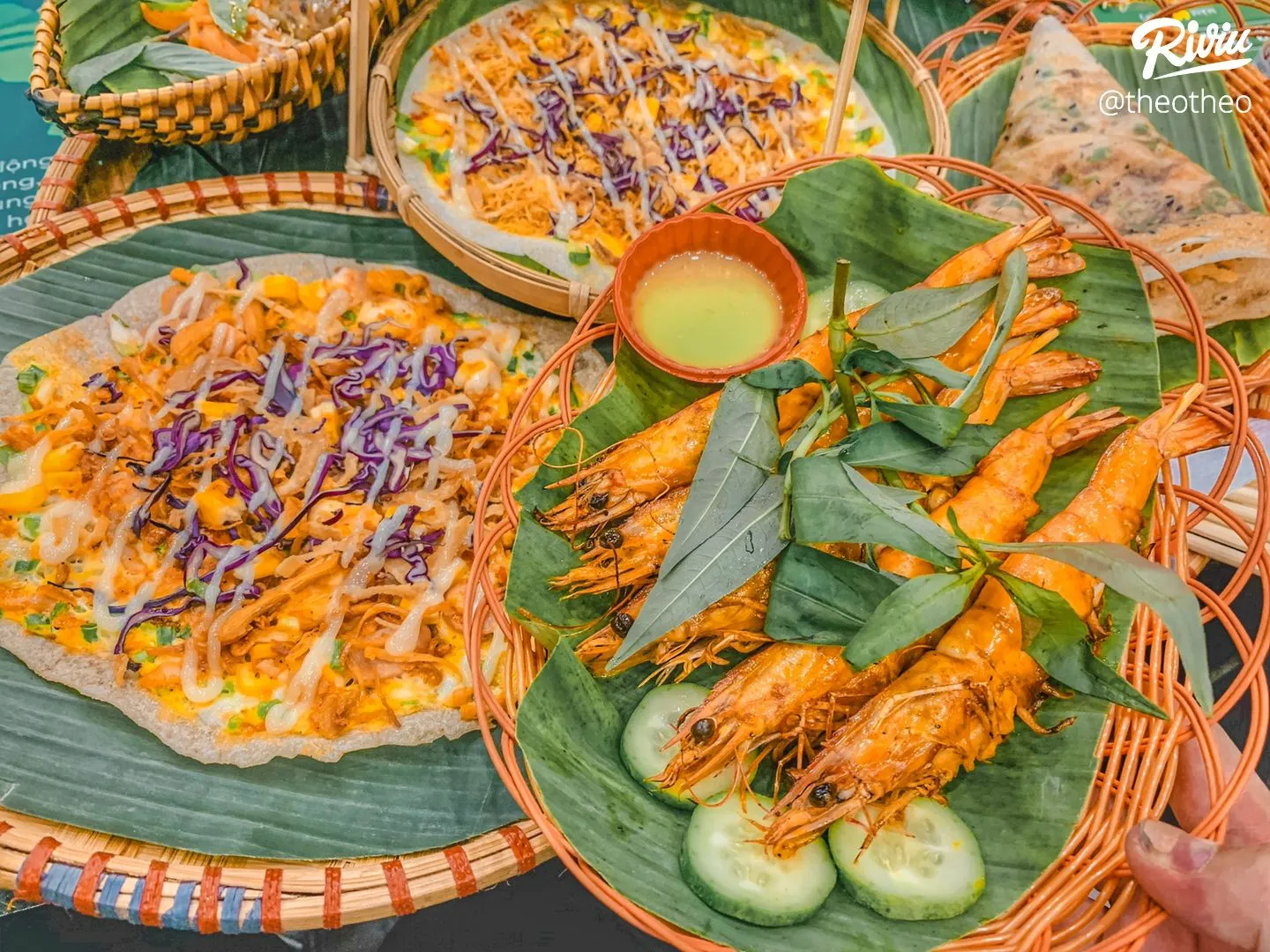 Phố bánh tráng nướng Cao Thắng