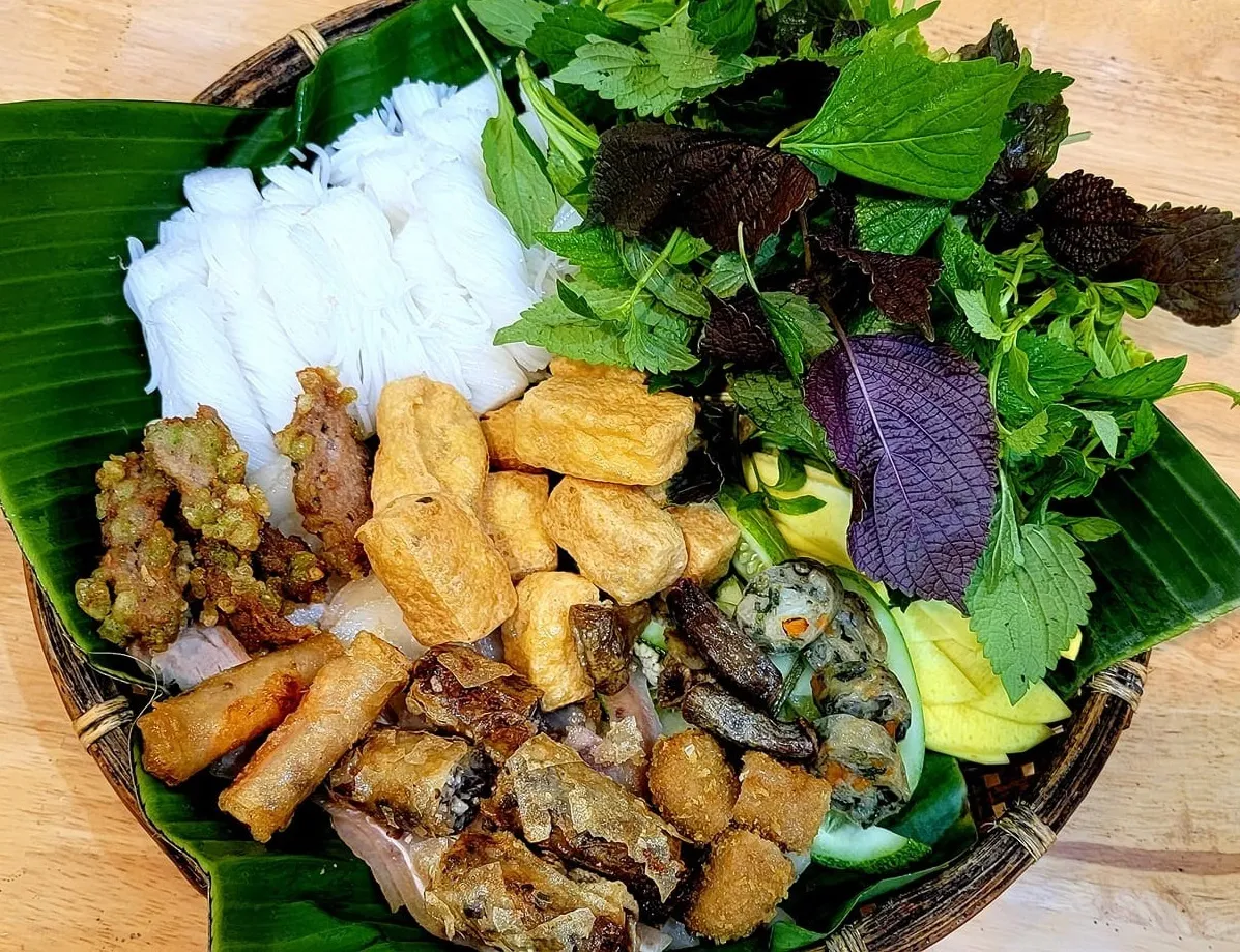 Bún đậu mắm tôm quán Mẹt