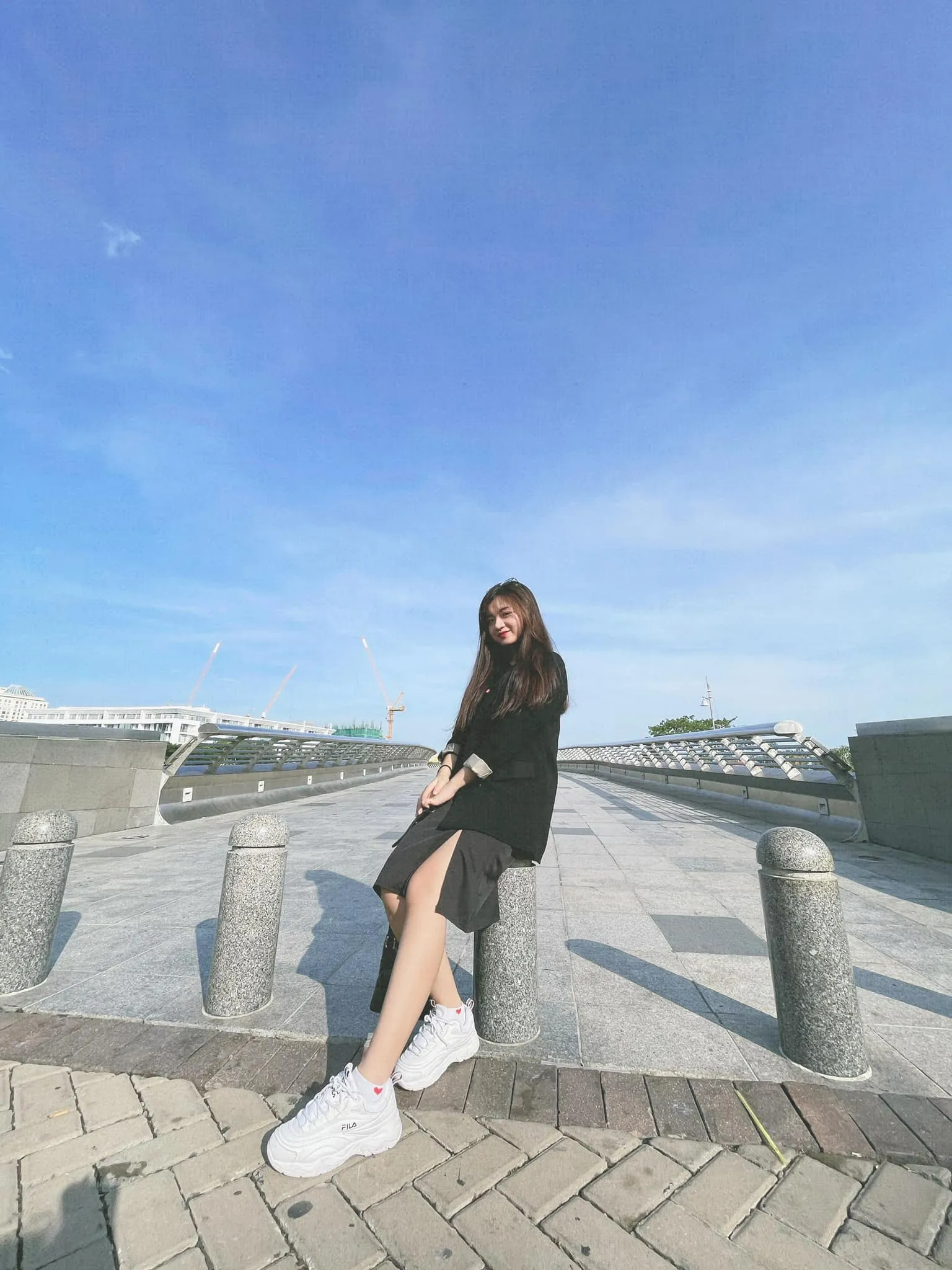 Cầu Ánh Sao - địa điểm check-in free đẹp nhất tại quận 7 (Nguồn: Internet)