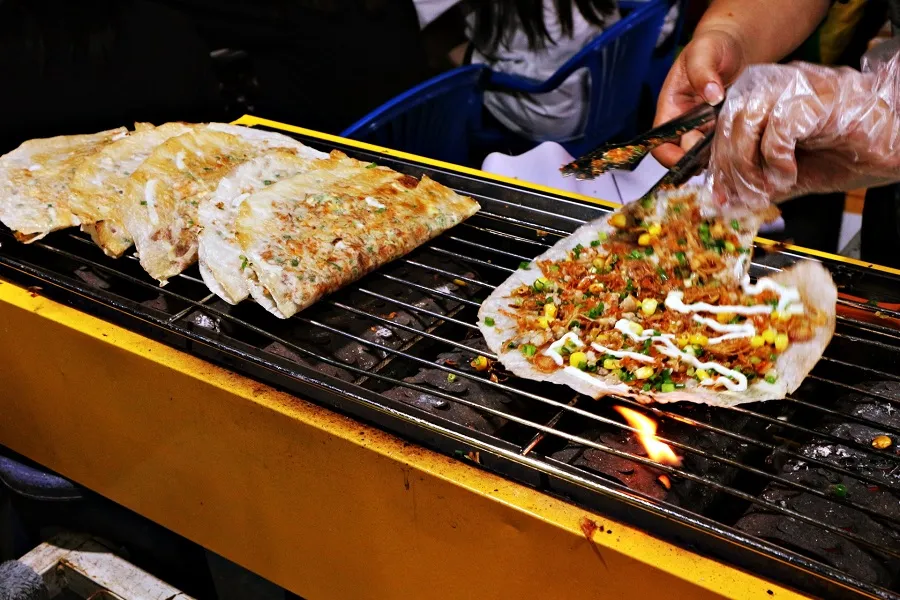 Bánh tráng nướng đặc sản Đà Lạt